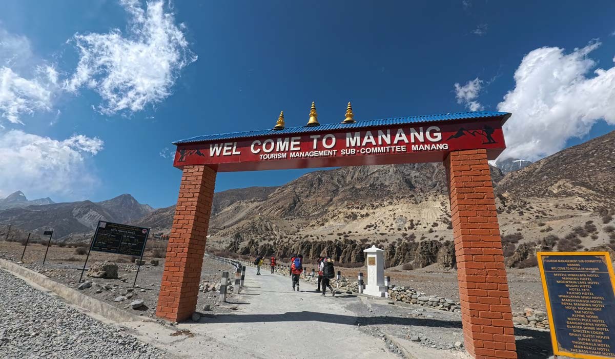manang during annapurna circuit